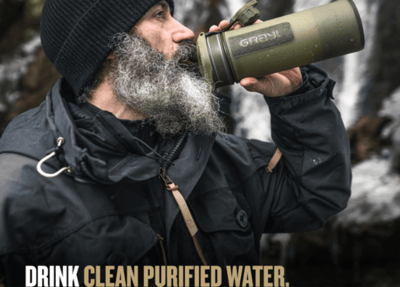 GRAYL GROPRESS WATER PURIFIER BOTTLE