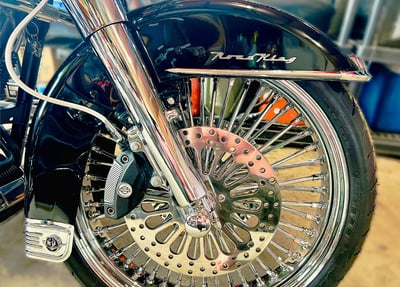 Harley Davidson King spoke Wheel detailed at ProPolish Ceramic Coating Norfolk County