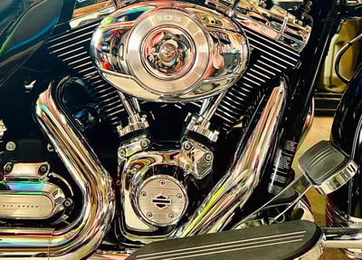 Harley Davidson Twin Cam Engine detailed at ProPolish Ceramic Coating Norfolk County
