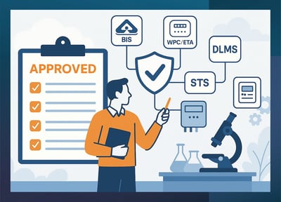 Certification lab or compliance visuals