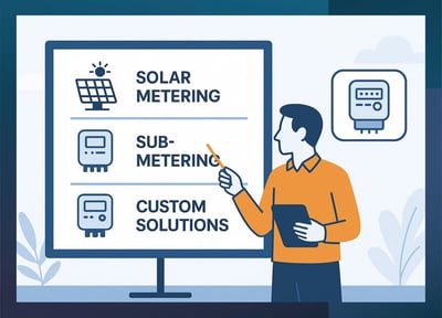 Custom energy meter installation