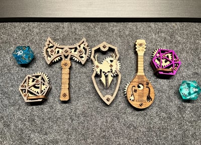 DND class anti-stress toys