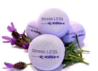 Lavender Scented Stress Ball "Stress LESS"