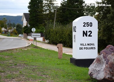 N2 Estrada Nacional 2 Rota N2 km250 Vila Nova de Poiares