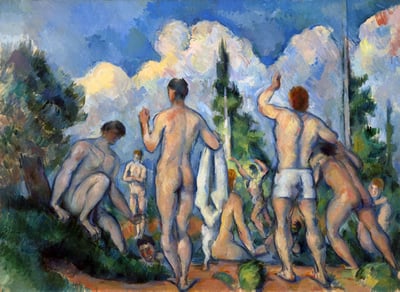 Baigneurs by Paul Cézanne