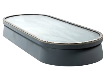 Oval scheepramen