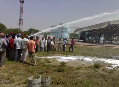 Fire Safety Equipment Training of SK Fire Protection