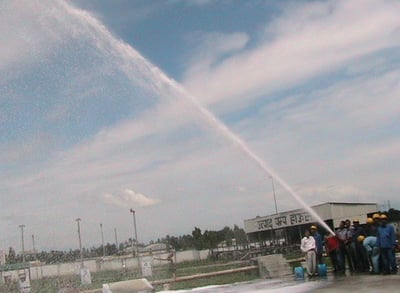 Fire Safety Equipment Training of SK Fire Protection