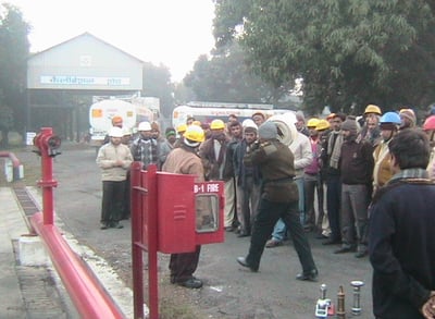 Fire Safety Double Door Hose Training of SK Fire Protection