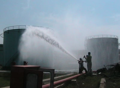 Fire Safety Equipment Training of SK Fire Protection