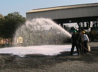 Fire Safety Equipment Training of SK Fire Protection