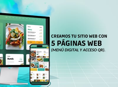 siete7web.com | Sitio web con menú digital