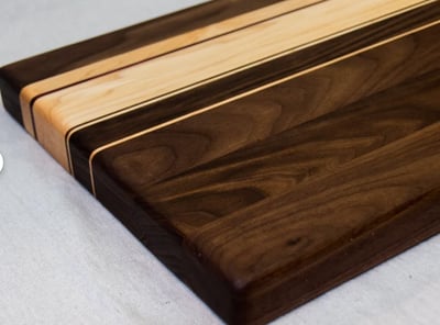 a cutting board noce-faggio