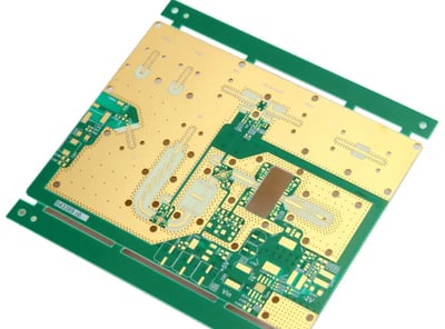 RF microwave pcb with Flash Gold Surface finishing | Omini