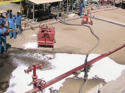 Fire Safety Equipment Training of SK Fire Protection