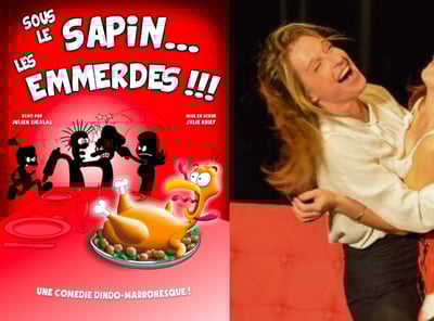 Anne Bernex dans "Sous le sapin... Les emmerdes !"