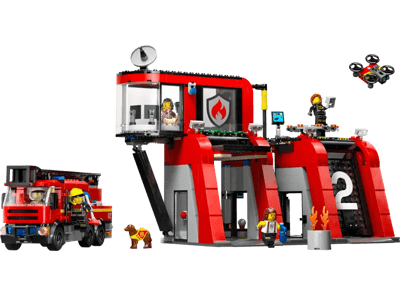 LEGO CITY Fire Station with Fire Truck - NEW 2024