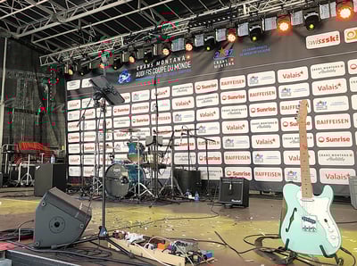 Scène des championnats du monde, concert de Pytom