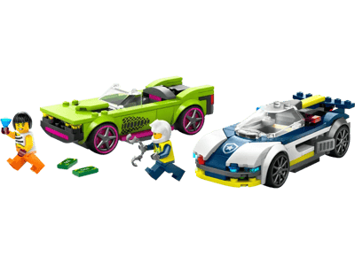 LEGO CITY Police Car and Muscle Car Chase - NEW 2024
