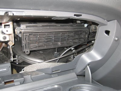 Renault Laguna Pollen Filter Access
