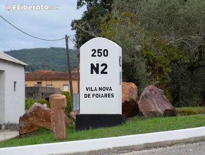 N2 Estrada Nacional 2 Rota N2 km250 Vila Nova de Poiares