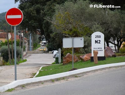 N2 Estrada Nacional 2 Rota N2 km250 Vila Nova de Poiares