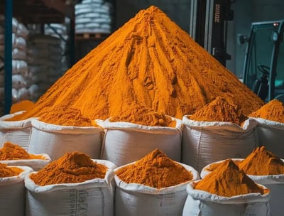 High-quality turmeric powder exporter