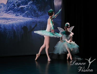 a group of dancers performing in a dance