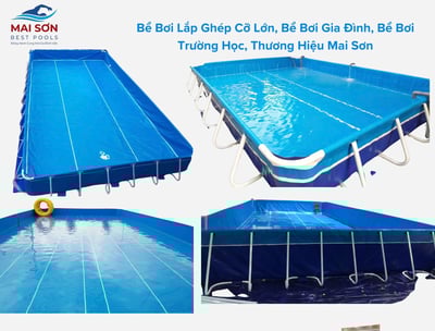 Báo giá bể bơi di động