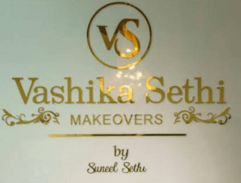 An image showing logo of Vanshika Sethi makeovers in karnal