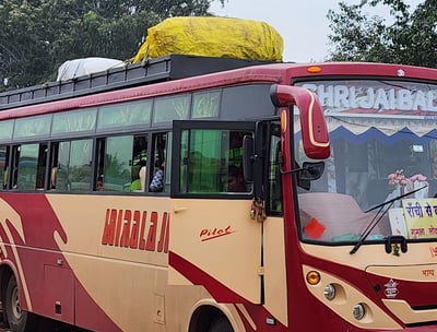 transport good in bus in ranchi