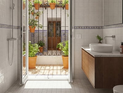 Arreglo de baño en un baño en Sevilla con El Fontanero de Sevilla