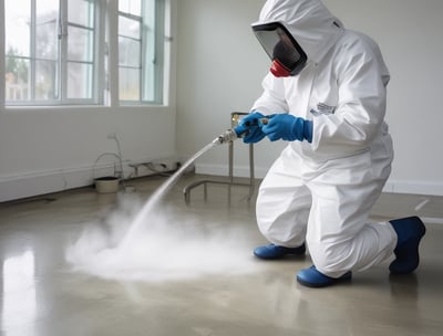 Image of mold cleaning