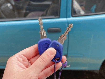 Seconda chiave auto senza telecomando, spadino e taglio della chiave, prezzo speciale 60€