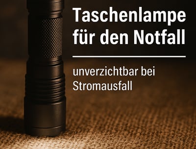 Taschenlampe für den Notfall