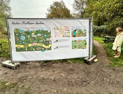 Expositie van creatief onderzoek. Tekeningen van droomwerelden van inwoners van Noord-Brabant.