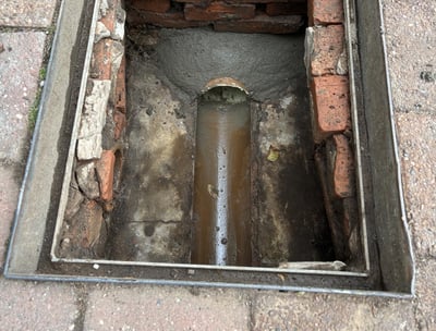 An Unblocked Drain in Warrington