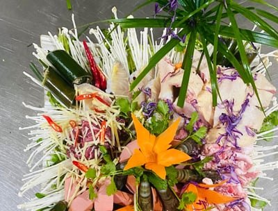 Đồ ăn tại Cao Bằng Pác Bó Mế Farmstay