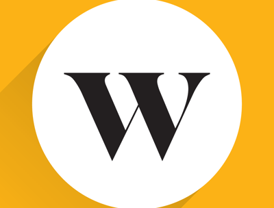 a white and black icon with the word WEALTHSIMPLE