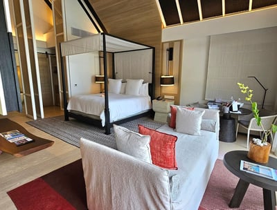 Four Seasons Landaa Beach Villa Lounge