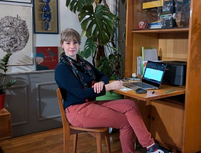 Viviane Donnart, secrétaire, assistante administrative indépendante, bureau à Lorient, freelance