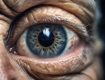 a woman getting her hair brushed by a hair stylist
