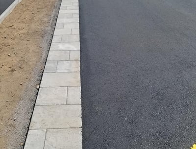 entrée en asphalte