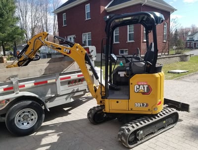mini excavation