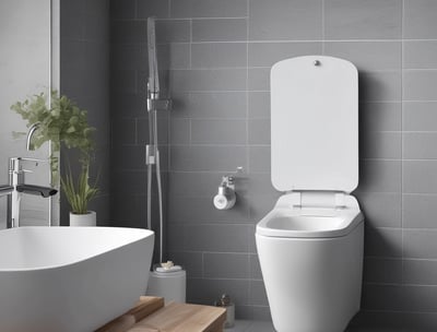 An aerial view of terraced salt ponds nestled in a mountainous landscape. The terraces are filled with mineral-rich saltwater, creating a patchwork pattern of earthy and whitish hues. The terrain appears rugged, with a mix of smooth and jagged textures.