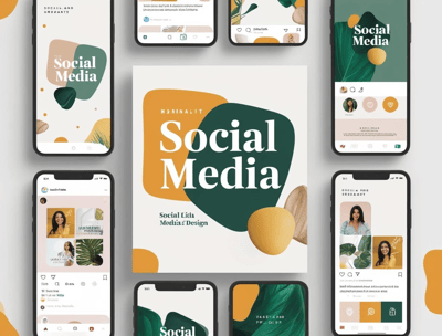 Plantillas optimizadas para redes sociales con imágenes atractivas y adaptadas a plataformas digital