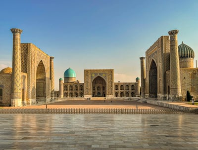 Registan Medrese Samarqand Tashkent