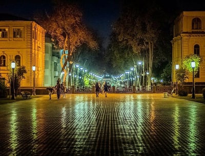 Tashkent At Night