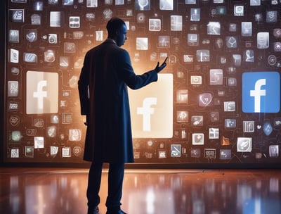 Black 3D text displays the phrase 'Working together to find innovative Solutions' against a geometric background with white, yellow, light blue, and dark blue areas.