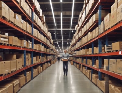 A residential building under construction with visible scaffolding surrounding the front. The structure features a mix of bare brickwork and wooden panels. Windows are installed on the upper level, and the roof is partially finished with red tiles. Construction materials such as wooden planks and blue tarps are scattered in the foreground.